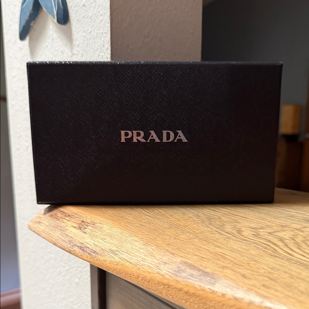 Authentic Prada Wallet Box